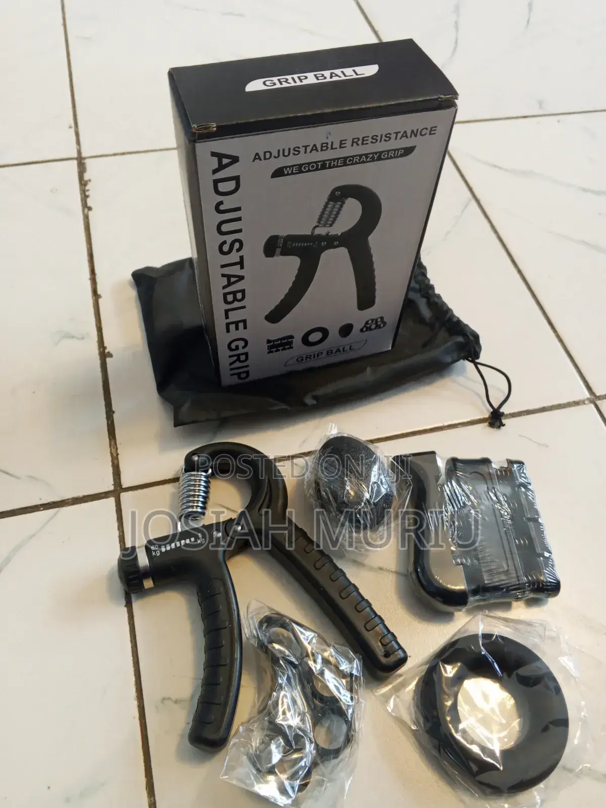 Adjustable Hand Grip Strength Trainer Kit