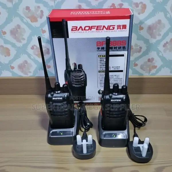 Baofeng Bf-888s 16 Channel Long Range Rechargeable Walkie Talkie