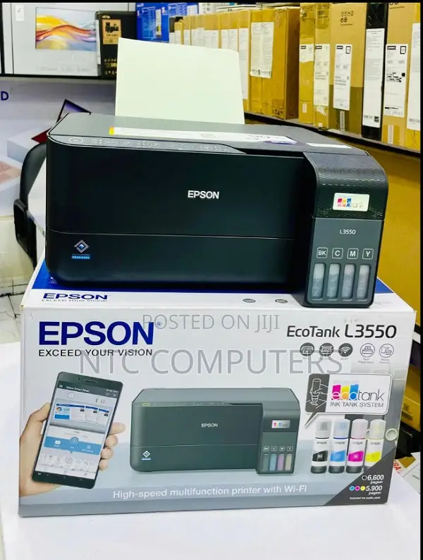 Epson L3550 Ink Tank Printer, Print, Copy and Scan