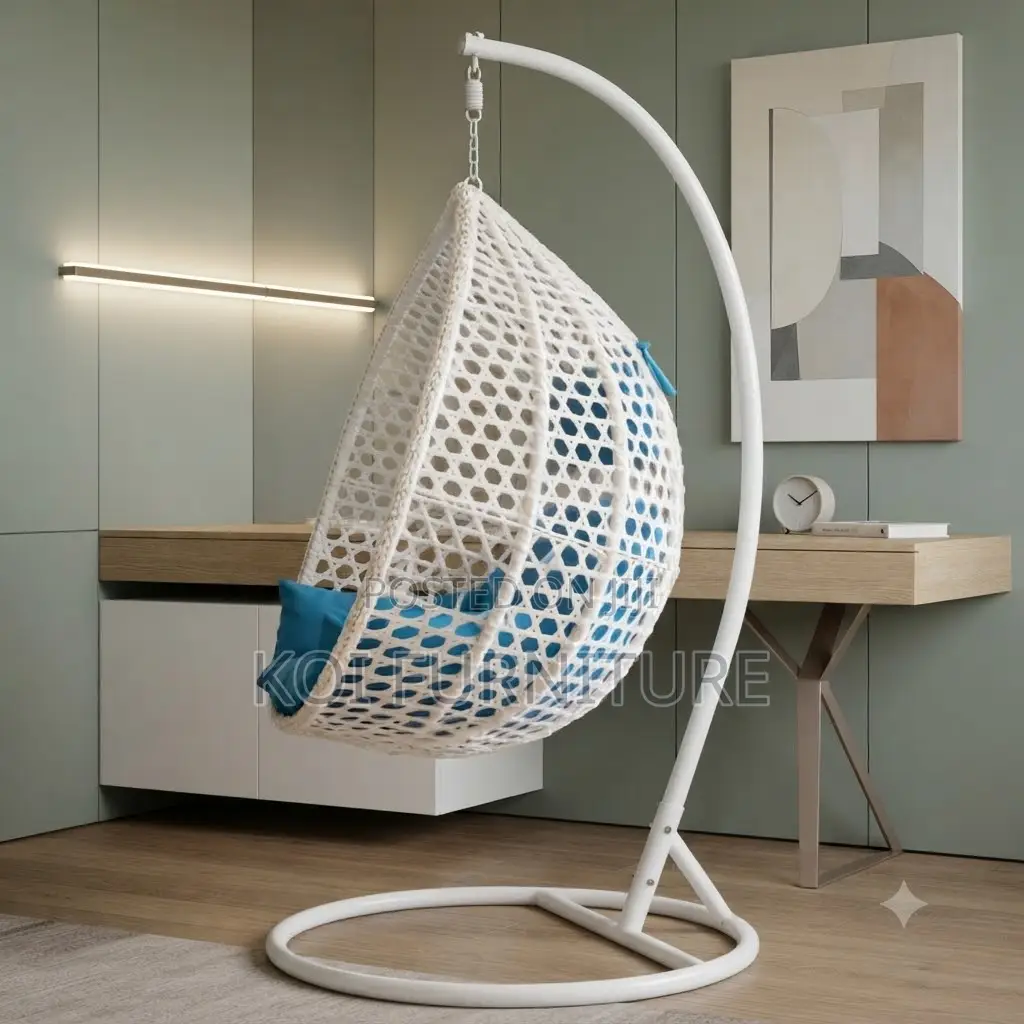 Home Chairs; Rattan Made Outdoor Leisure Hammock Chair