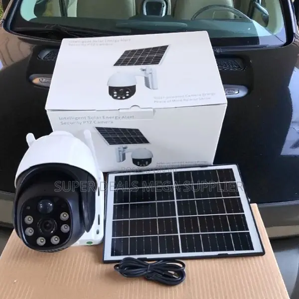 Outdoor Security 20mp Ultra Hd 4g PTZ Rotating Solar Camera