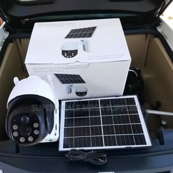Full Color Night Vision 20mp Ultra Hd 4g PTZ Rotating Solar Camera