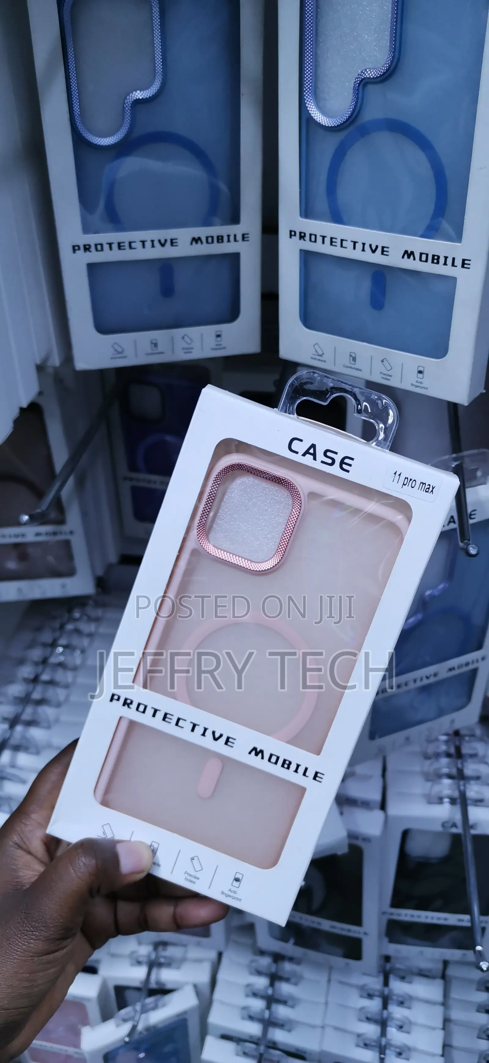 iPhone 11 Pro Max Frosted Pink Case
