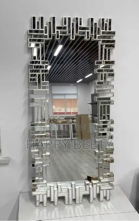  *Luxury Structured Frame Decorative Mirror(Biggest )*