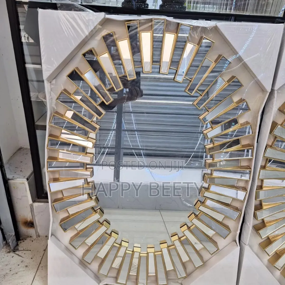  *Sunburst Oval Luxury Wall Decor Mirror (Big Size)