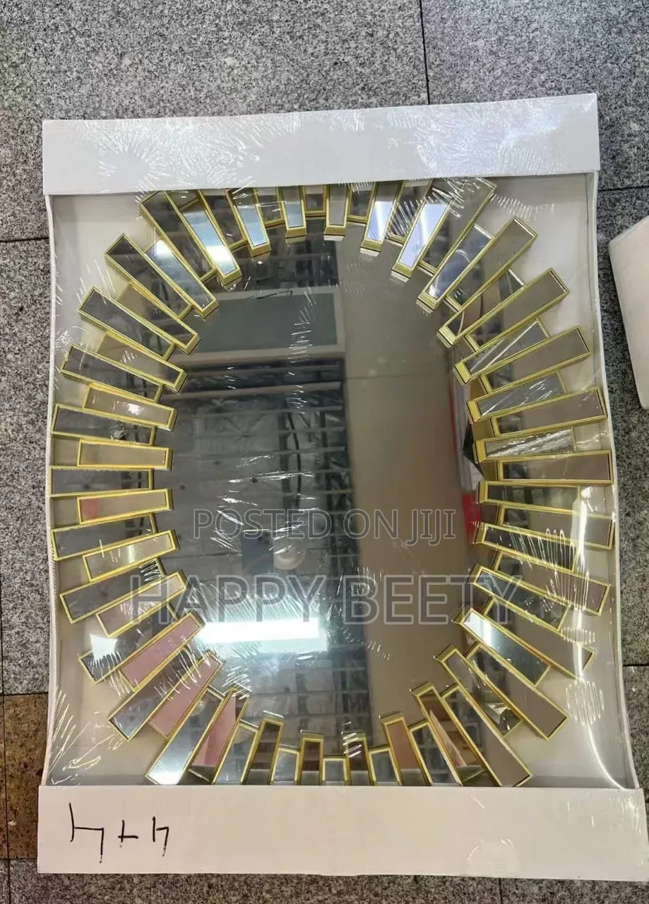  *Sunburst Oval Luxury Wall Decor Mirror (Big Size)