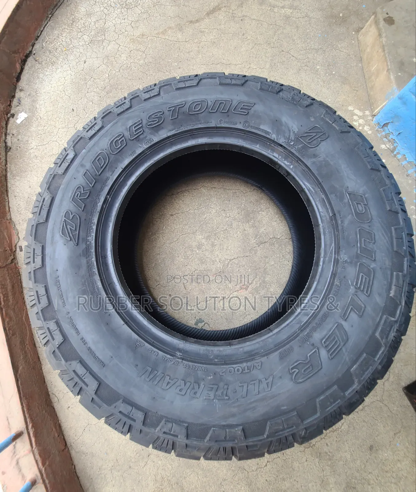 245 /70 R16 Bridgestone Tyres Dueler a/T002 All-Terrain