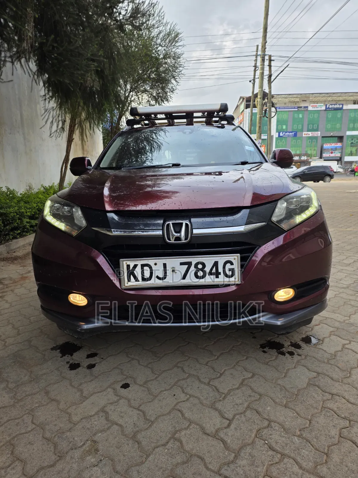 Honda Vezel 2015 Maroon