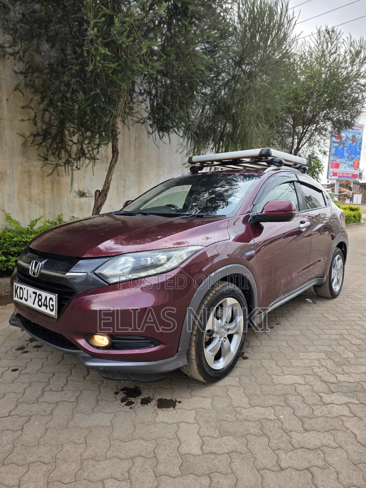 Honda Vezel 2015 Maroon