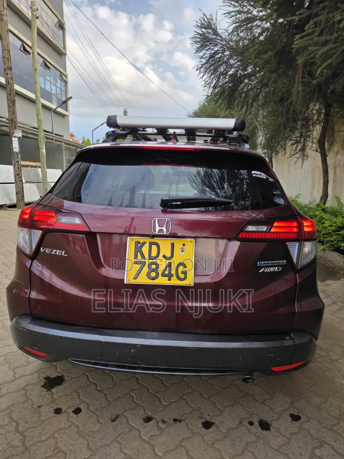 Honda Vezel 2015 Maroon