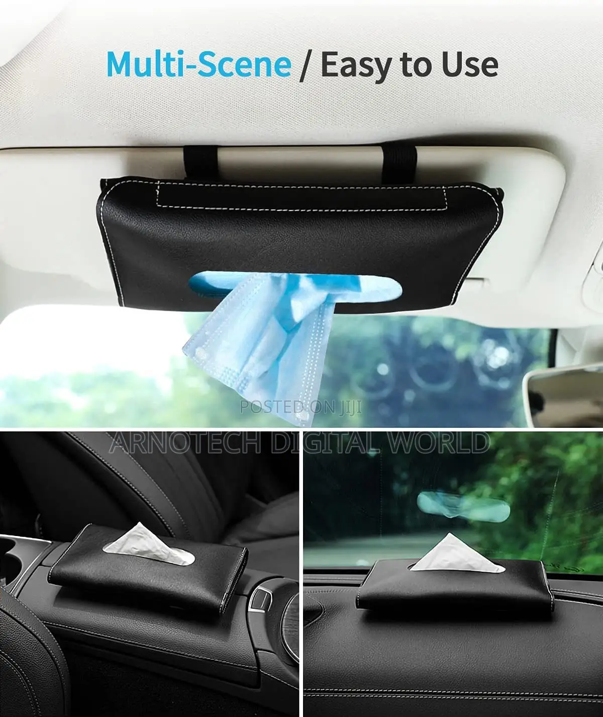 Universal Car Visor Tissue Holder