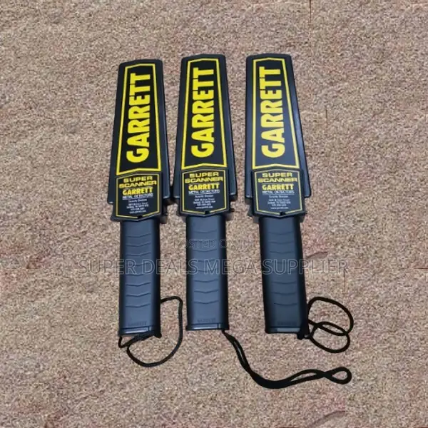 Efficient Garret Super Scanner Hand-held Metal Detector Scanner