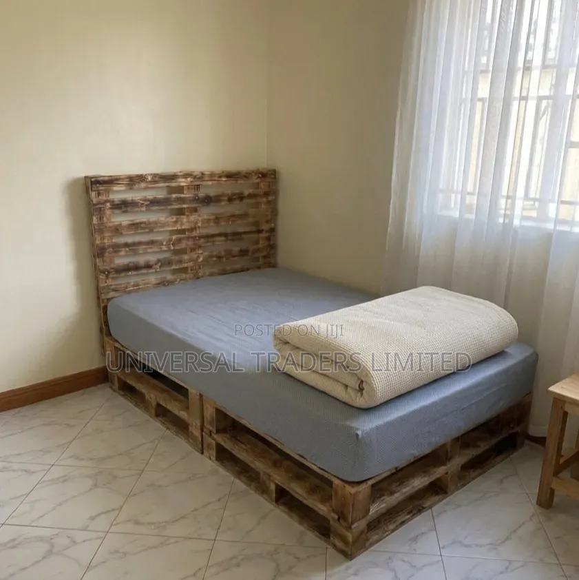 Rustic 4×6 Pallet Bed -Durable Clean Finish. BBN