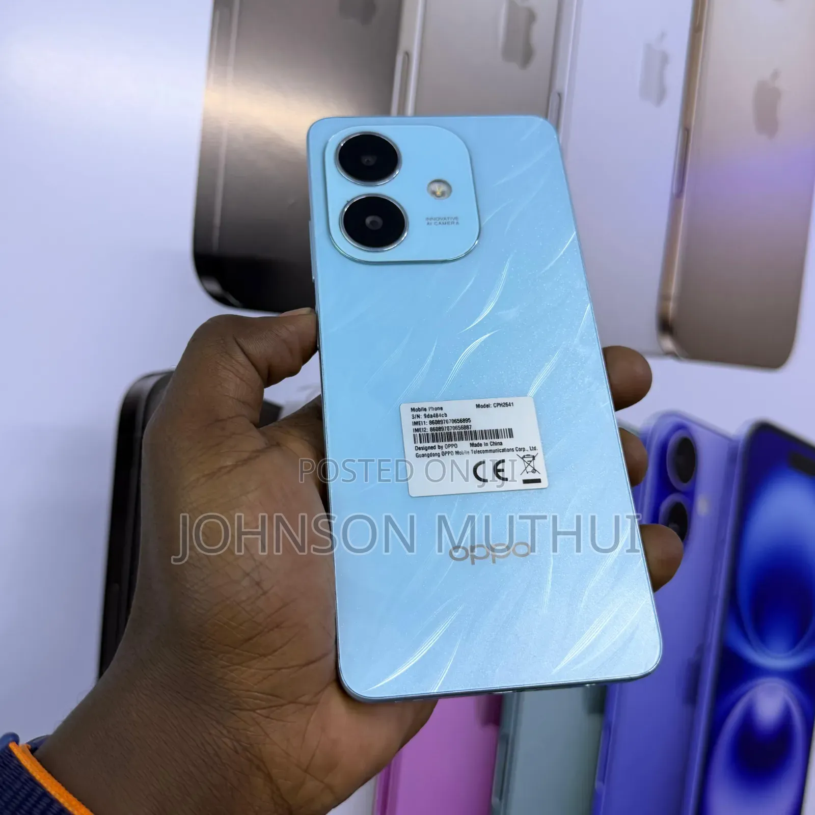 Oppo A3x 128 GB Blue
