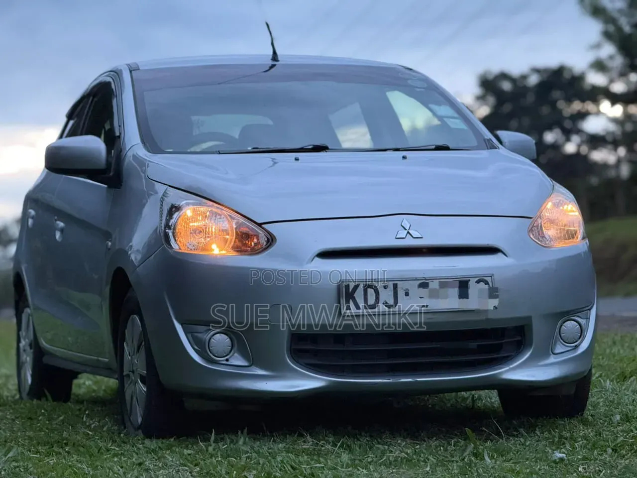 Mitsubishi Mirage 2015 Silver