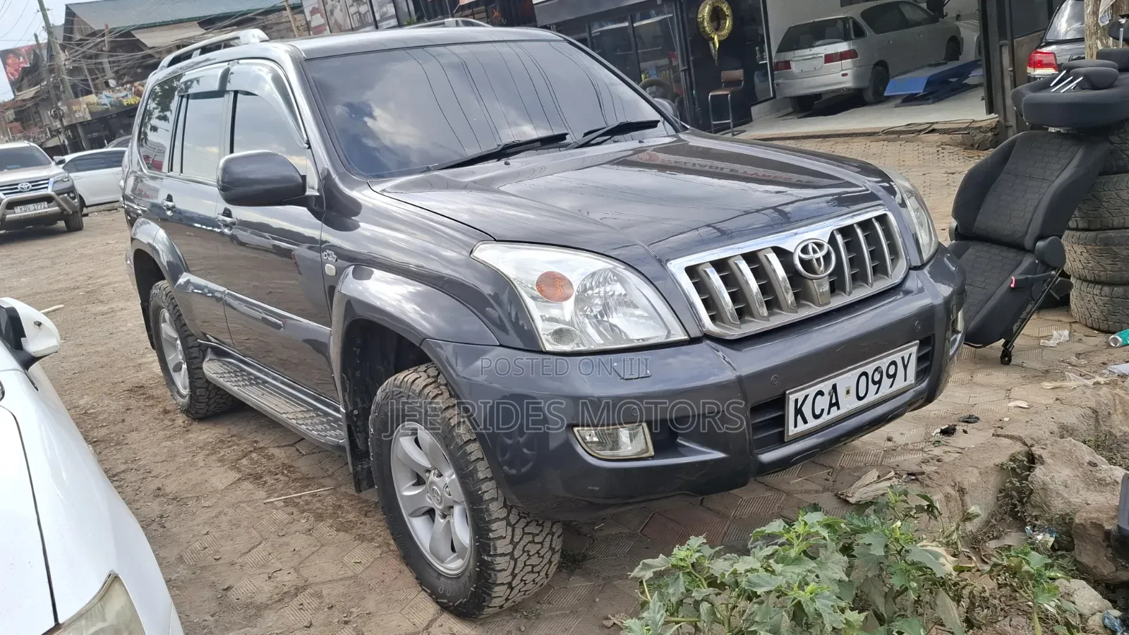 Toyota Land Cruiser Prado 2008 Gray