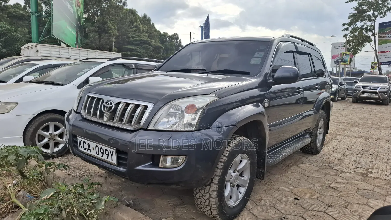 Toyota Land Cruiser Prado 2008 Gray