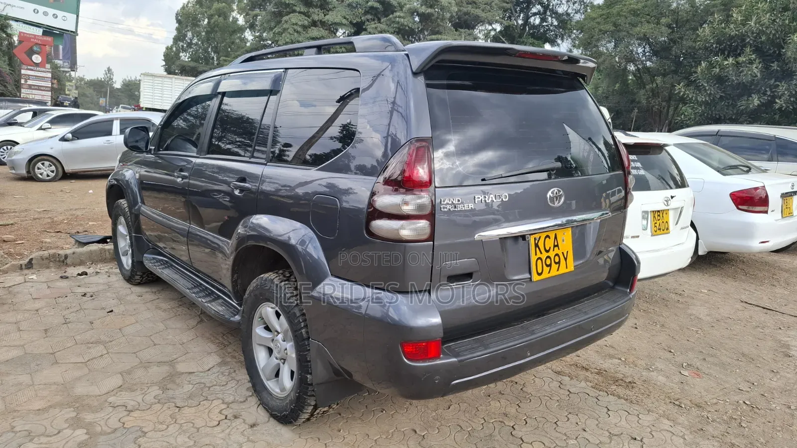 Toyota Land Cruiser Prado 2008 Gray
