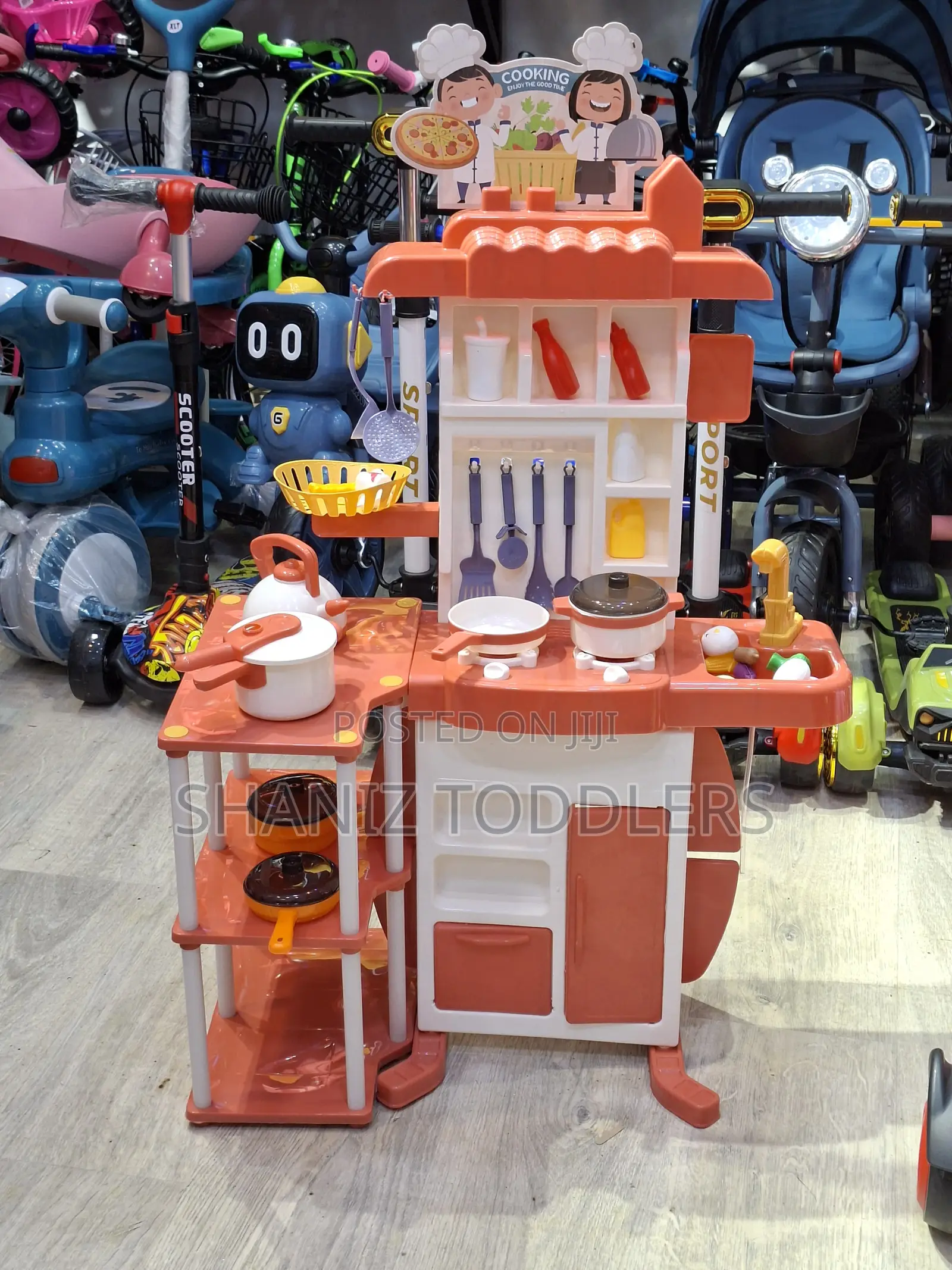 Kitchen Play Set Toy for Kids Age 3 Years and Above