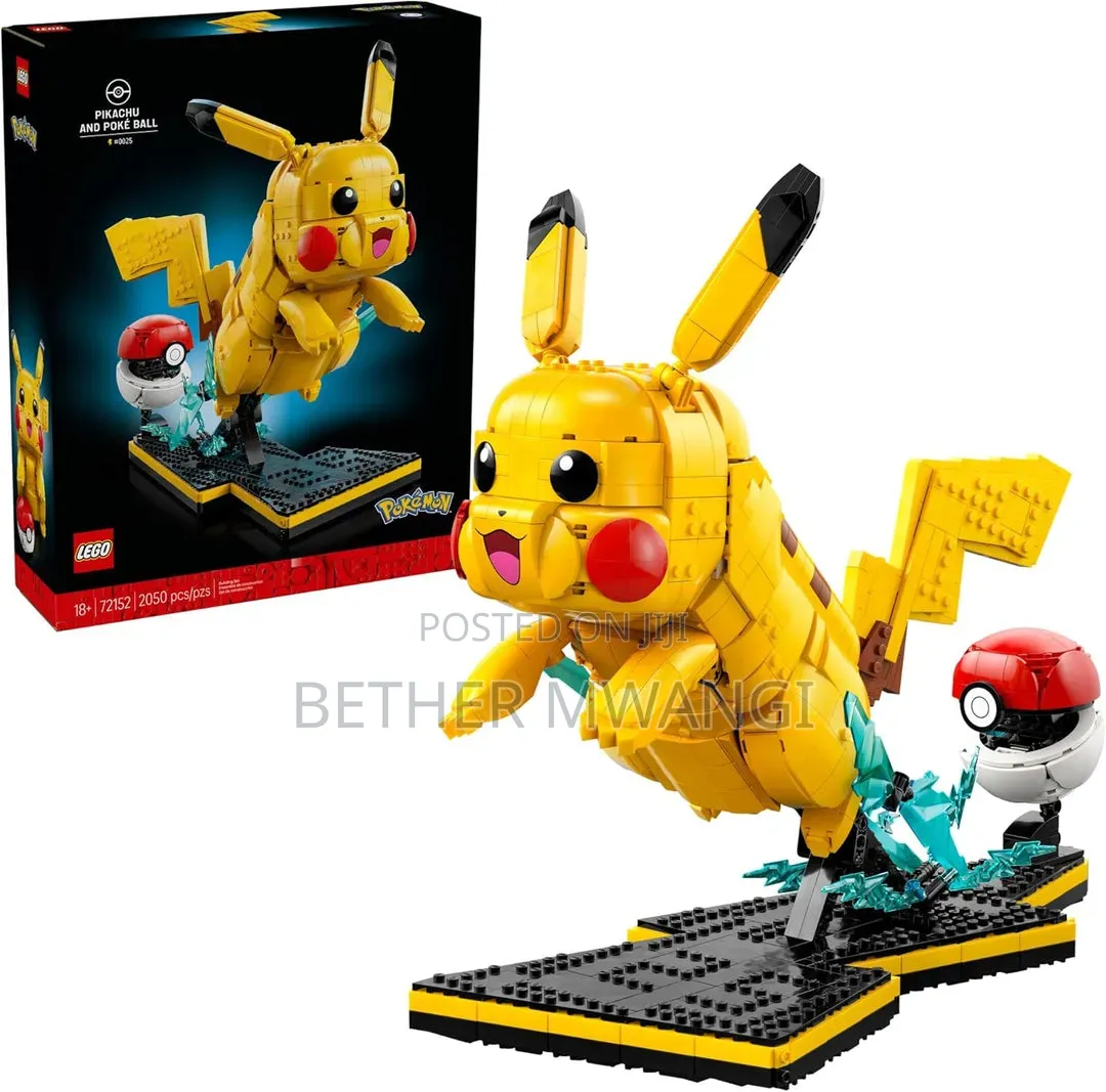 Lego Pokémontm Pikachu and Poké Ball