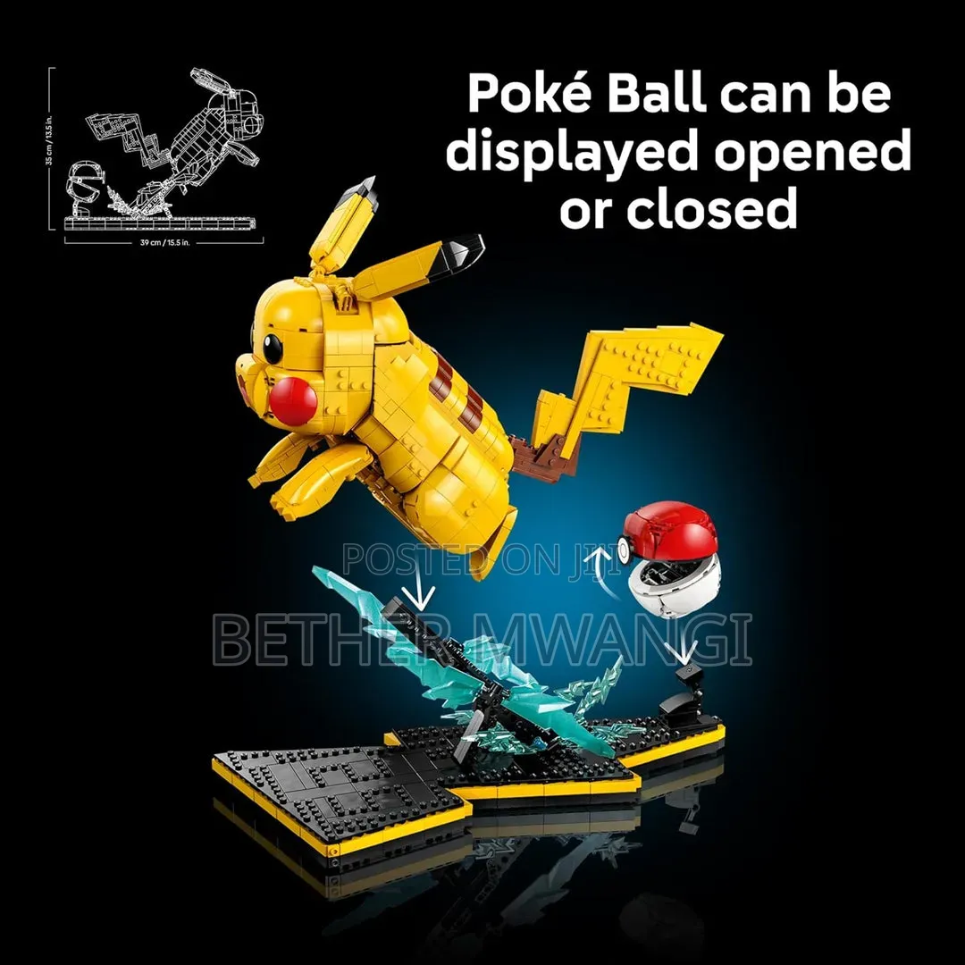 Lego Pokémontm Pikachu and Poké Ball