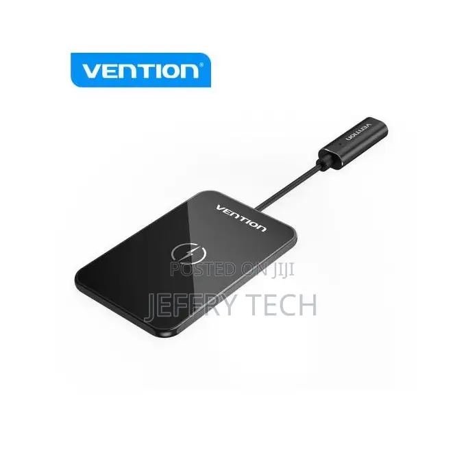 Vention Wireless Charger 15w Ultra-Thin Mirrored Surface Type 0.05m
