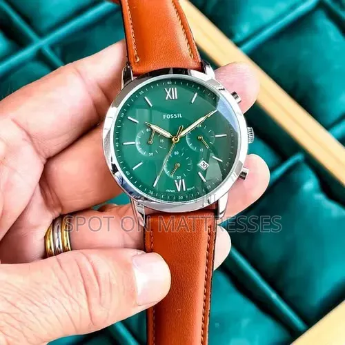 Fossil Chronograph Gents Watch. Scratch Resistant Mineral Glass.