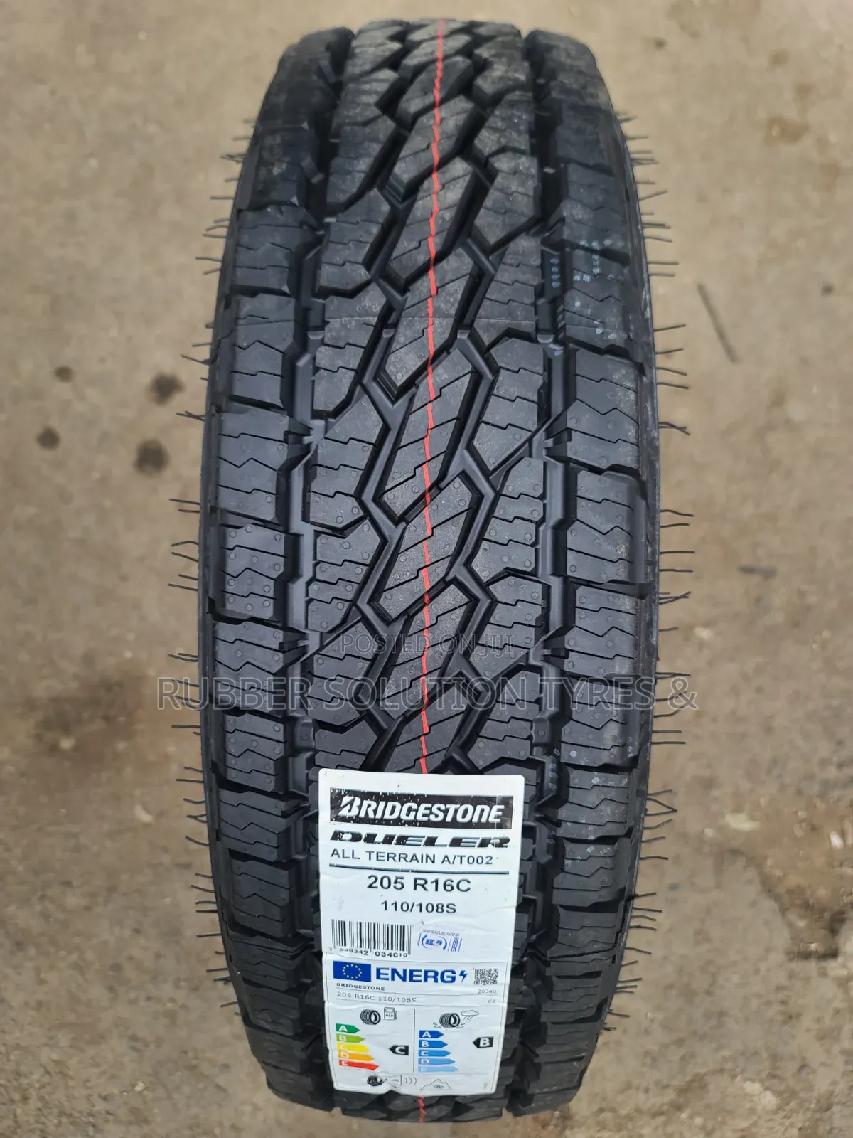 205 R16 Bridgestone Tyres Dueler a/T-002 All-Terrain