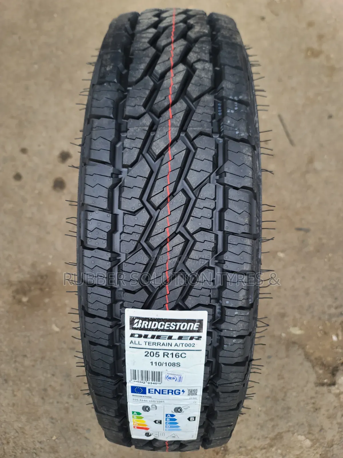 205 R16 Bridgestone Tyres Dueler a/T-002 All-Terrain