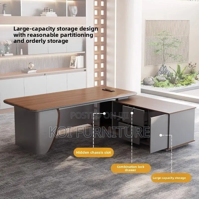 Office Desk; 2 Meters Managerial Executive Coporative Office Desk