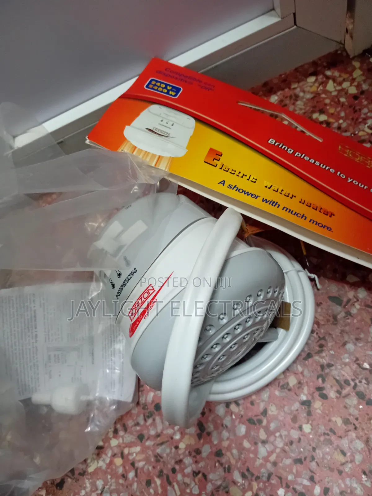 Water Heater Shower Hose Wall Seat