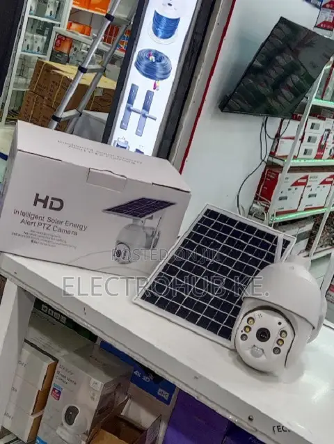 Intelligent Solar Energy 4mp 4g Simcard PTZ Camera