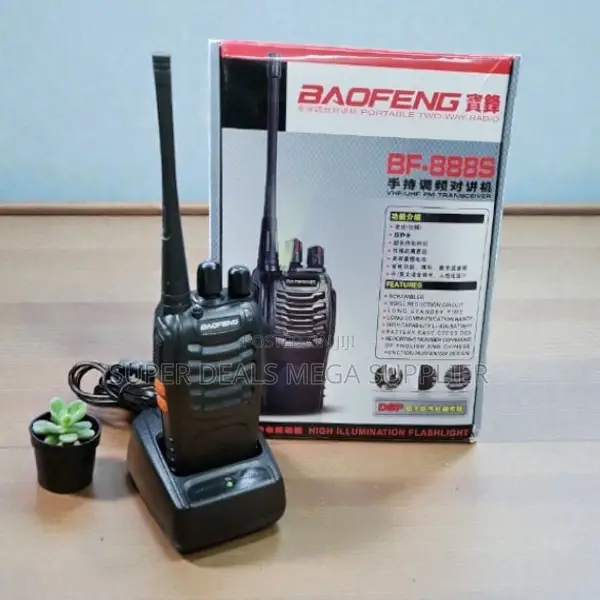 Baofeng Bf-888s Walkie Talkie 5km Long Range With 16 Channel Support