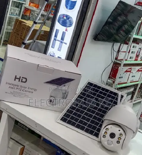 Ubox Intelligent Solar Powered 4g 4mp Outdoor Security Camera