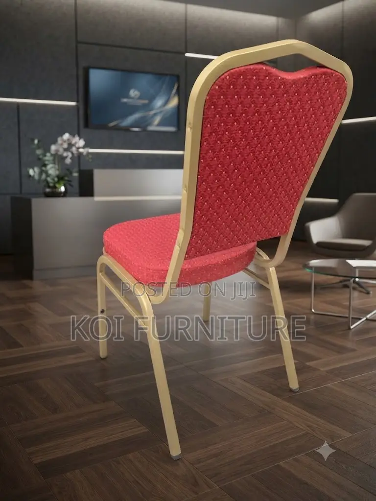 Office Chairs; Stackable Red Conference Banquet Seminars Office Chairs
