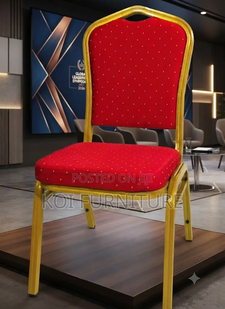 Office Chairs; Stackable Red Conference Banquet Seminars Office Chairs