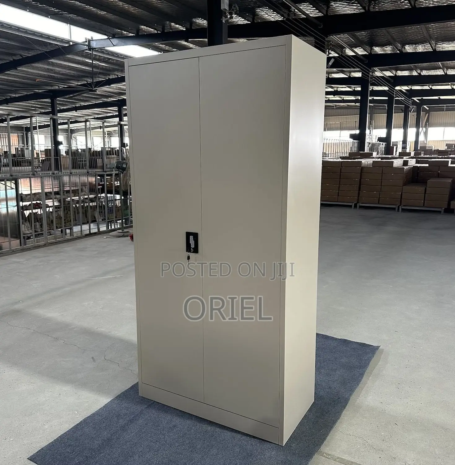 Office Cabinet : Steel 2-Door Office Storage Cabinet