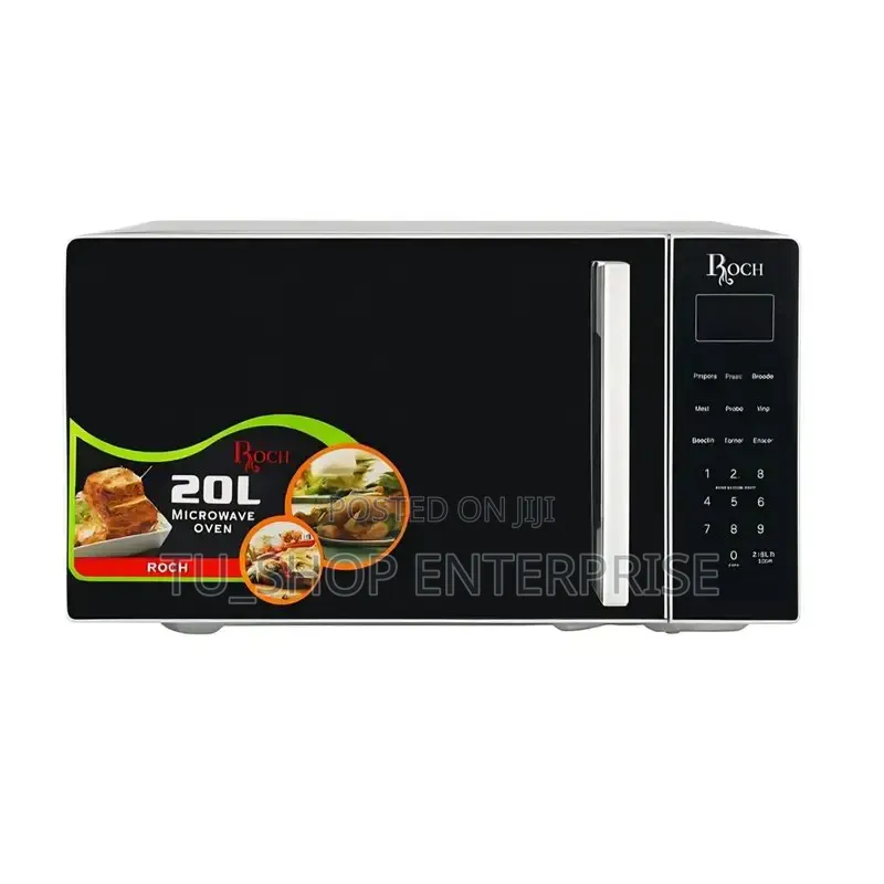Roch 20l Digital Microwave Oven – Led Display, Smart Cooking Control
