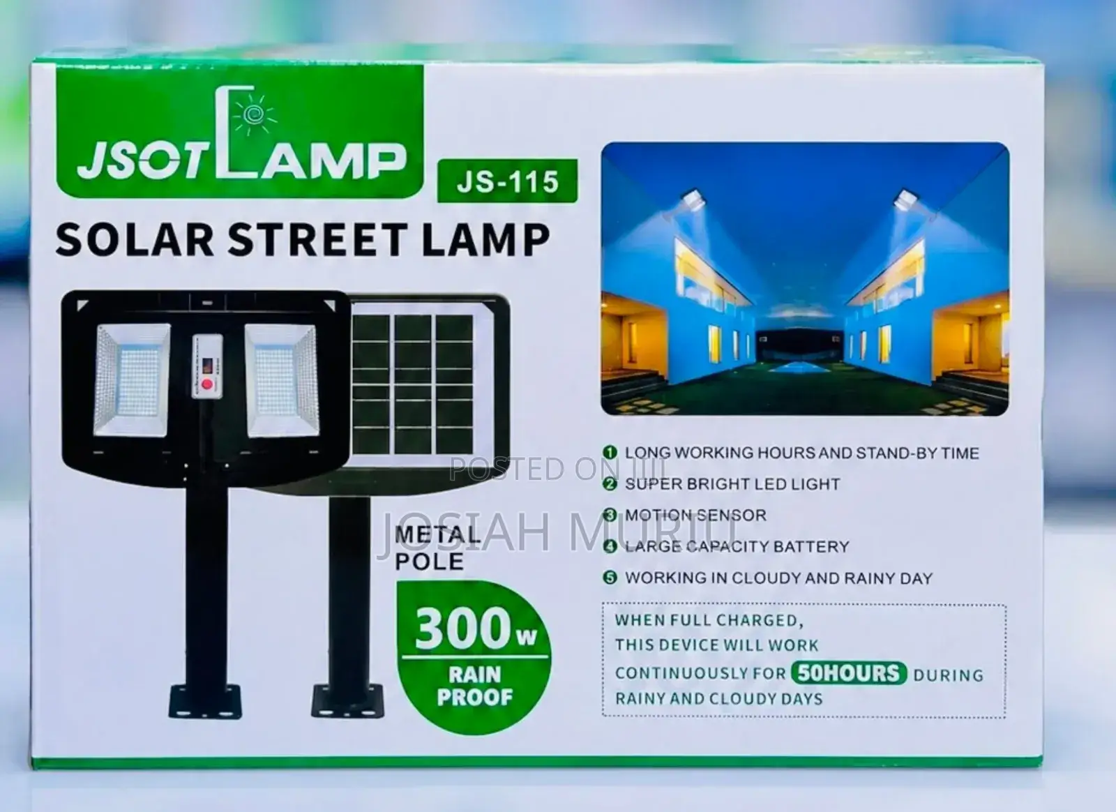 300watts Solar Street Light