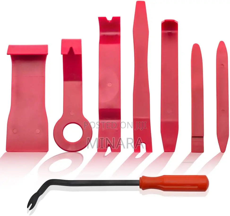 8 Pcs, Car Trim Removal Kit, Automotive Panel, Audio, Dashboard Tools