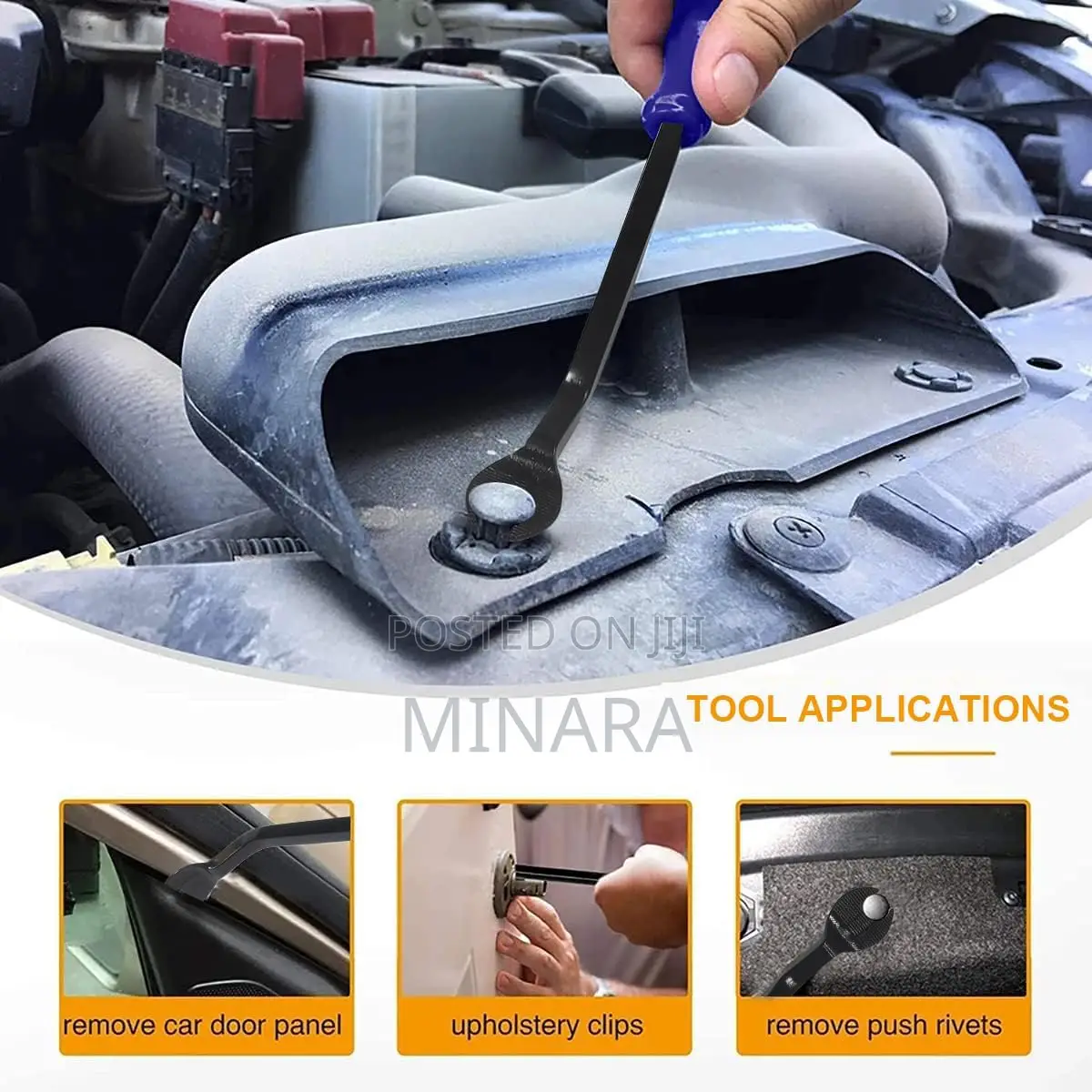 8 Pcs, Car Trim Removal Kit, Automotive Panel, Audio, Dashboard Tools