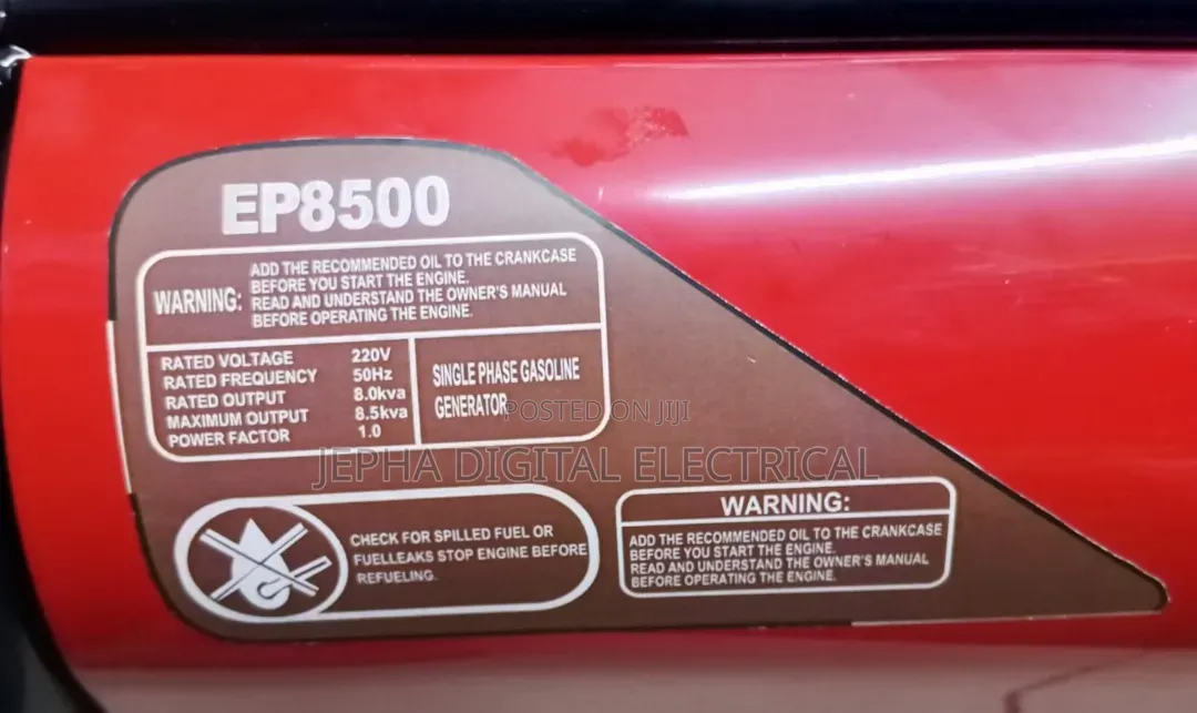 8.5kva Generator Machine/Key Start