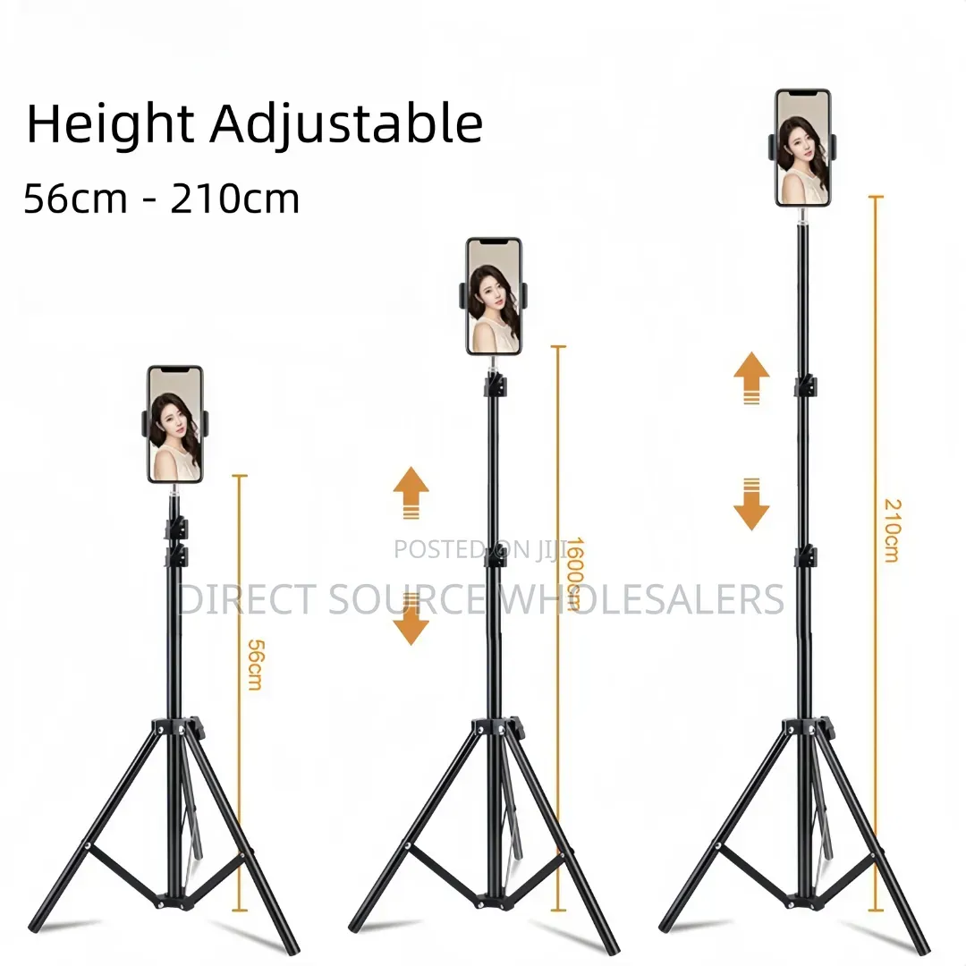 14-Inch Led Ring Light With Adjustable Tripod Stand