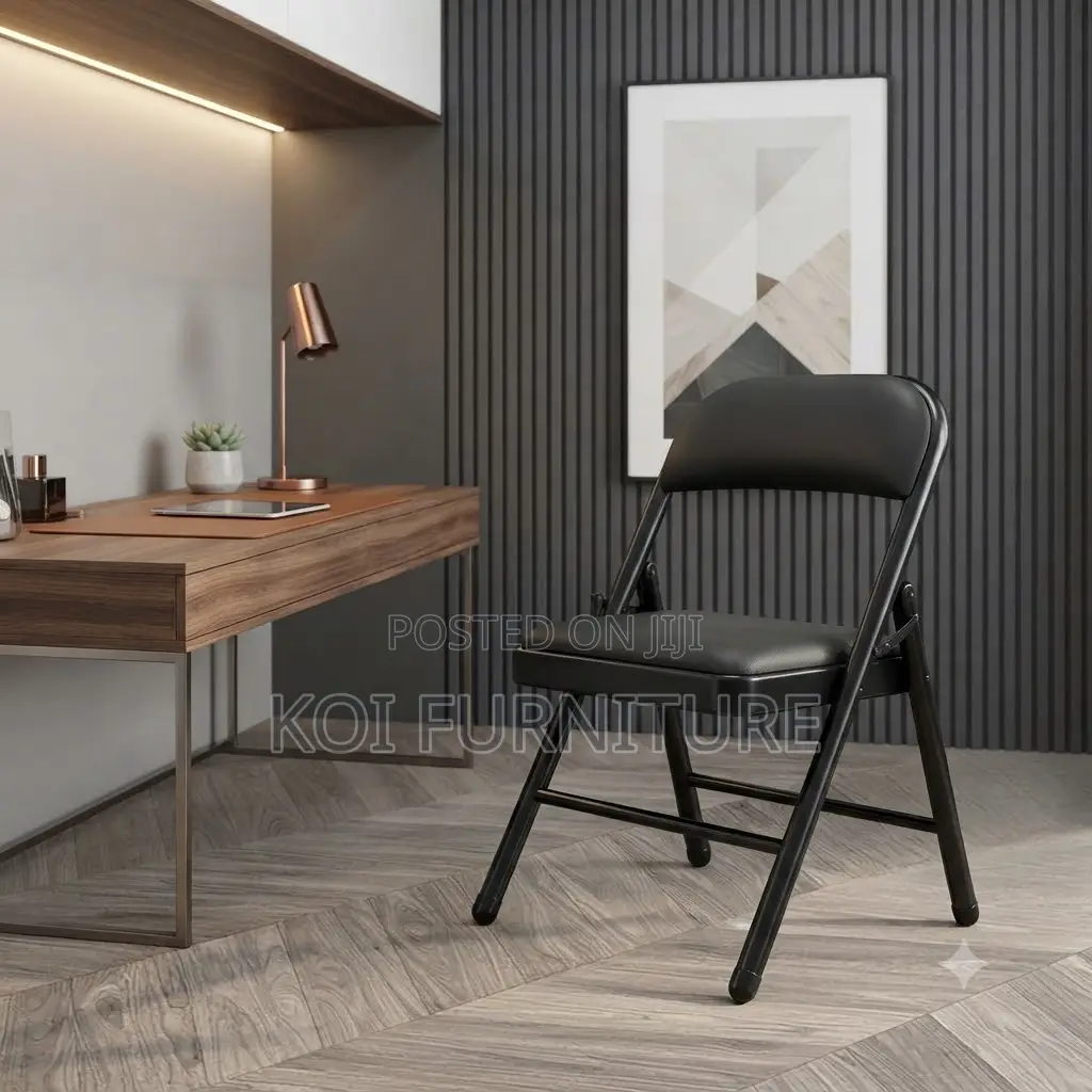 Office Chairs; Mid Back Black Office Smooth Meeting School Chairs