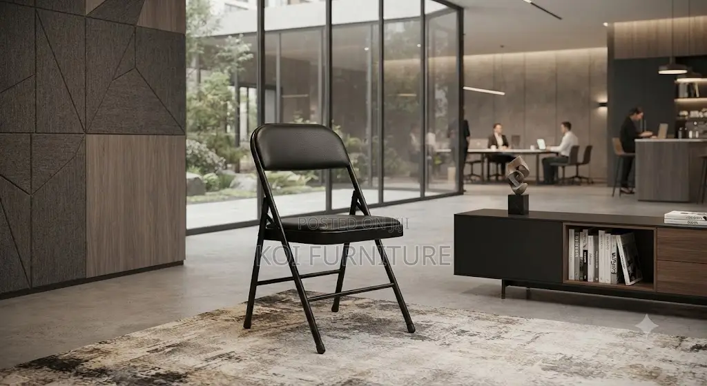 Office Chairs; Mid Back Black Office Smooth Meeting School Chairs
