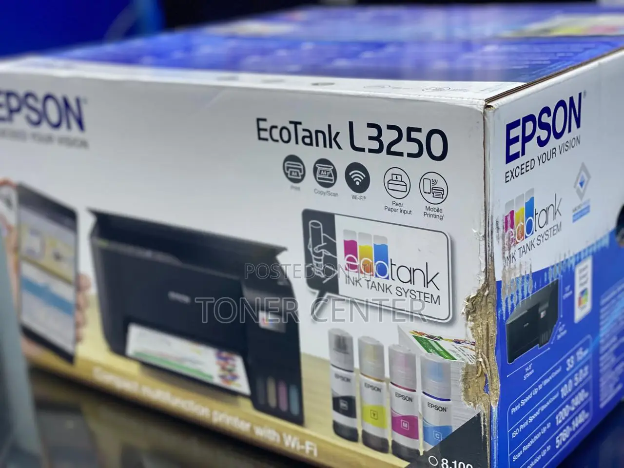 Epson Ecotank L3250 Wi-Fi All-in-One Ink Tank Printer
