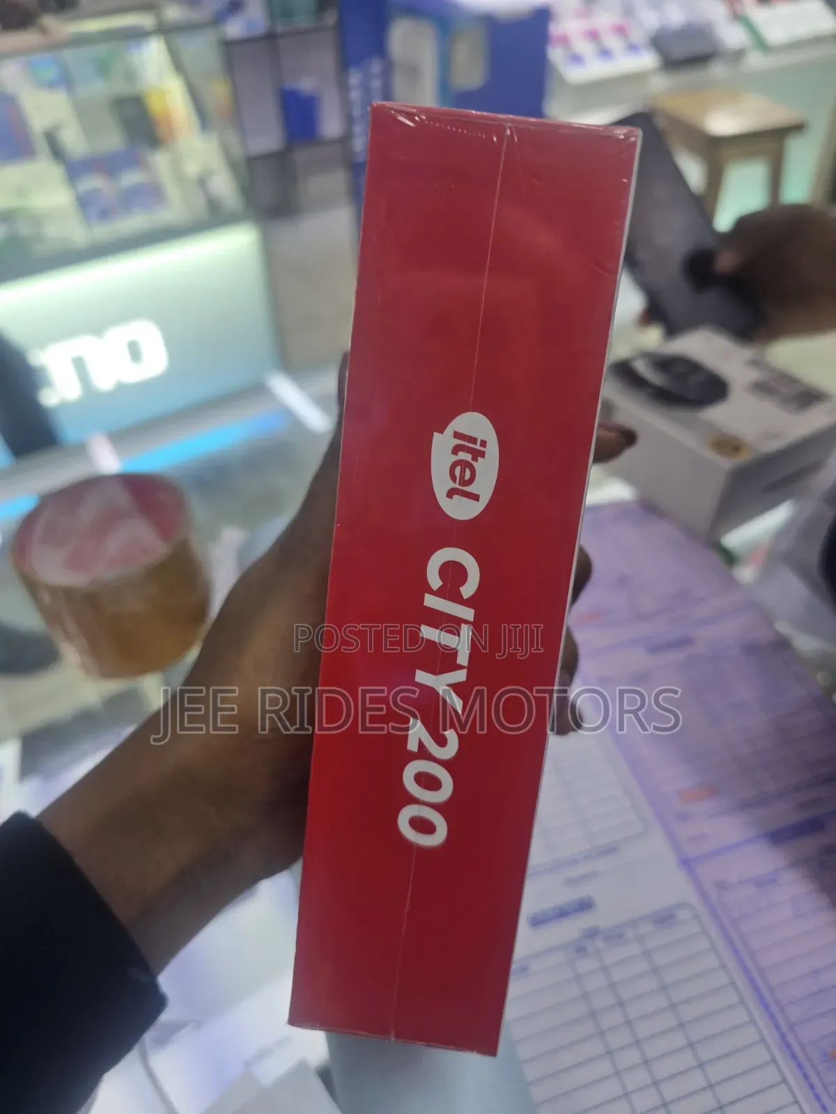 New Itel City 200 128 GB Black
