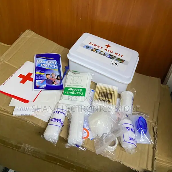 10-Inch M-Edicine Storage Box - Portable F-Irst Aid Kit