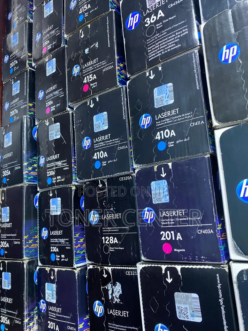 Genuine Hp 201a Magenta Toner Cartridge