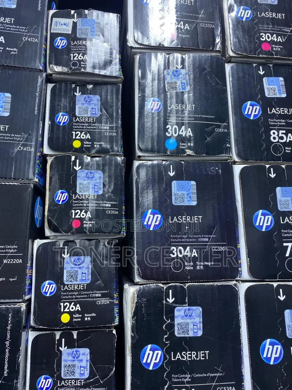 Authentic Hp 126a Yellow Oem Toner Cartridge Ce312a